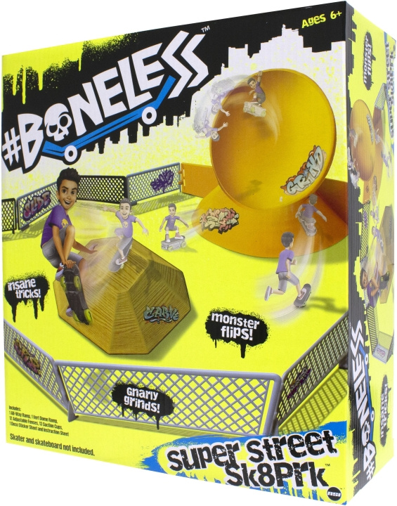 Boneless Super Street Sk8Prk - leikkisetti ryhmässä LELUT, TUOTTEET LAPSILLE JA VAUVOILLE / Leikkikalut, Askartelu &Pelit / Lelusarja @ TP E-commerce Nordic AB (C78388)