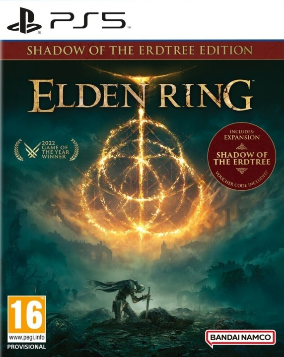 Bandai Namco Entertainment Elden Ring: Shadow of the Erdtree Edition (PS5) ryhmässä KODINELEKTRONIIKKA / Pelikonsolit & Tarvikkeet / Sony PlayStation 5 / Peli @ TP E-commerce Nordic AB (C78443)