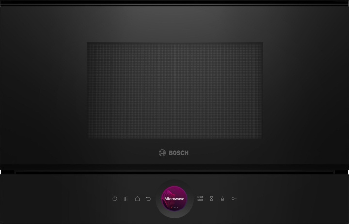 Bosch BFL7221B1 Serie 8 -mikroaaltouuni, musta ryhmässä KOTI, TALOUS JA PUUTARHA / Kodinkoneet / Mikroaaltouunit @ TP E-commerce Nordic AB (C78448)