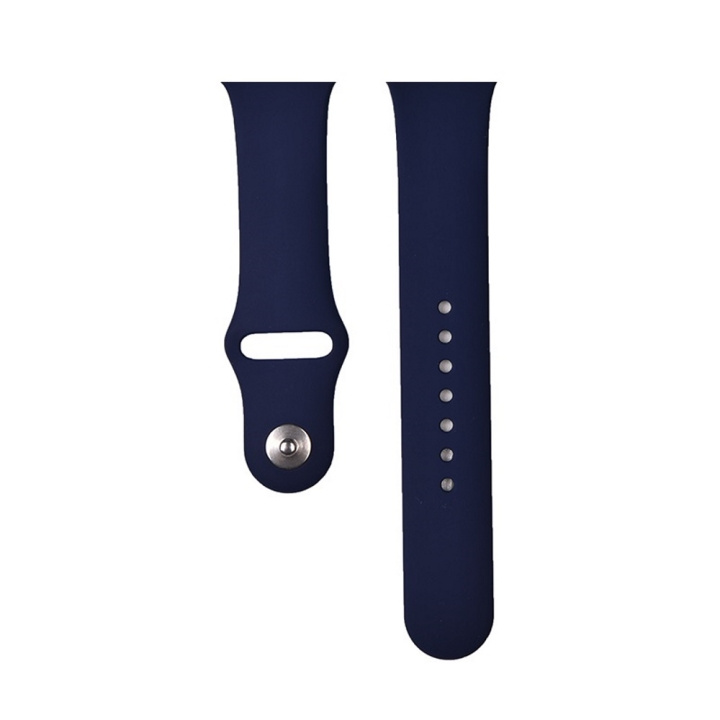 Devia ranneke Deluxe Sport Apple Watch 49mm/ 45mm/ 44mm/ 42mm kellolle keskiyön sininen ryhmässä ÄLYPUHELIMET JA TABLETIT / Urheilu, koti ja vapaa-aika / Apple Watch & tarvikkeet / Tarvikkeet @ TP E-commerce Nordic AB (C78556)