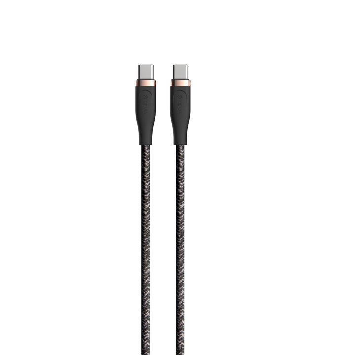 Devia kaapeli Star EC320 PD USB-C - USB-C 1,5 m 60W 3A musta ryhmässä ÄLYPUHELIMET JA TABLETIT / Laturit & Kaapelit / Kaapelit / Tyyppi C -kaapelit @ TP E-commerce Nordic AB (C78669)