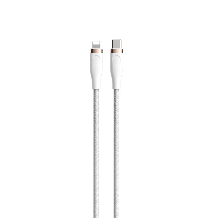 Devia kaapeli Star EC418 PD USB-C - Lightning 1,5 m 27W 3A valkoinen ryhmässä ÄLYPUHELIMET JA TABLETIT / Laturit & Kaapelit / Kaapelit / Lightning kaapelit @ TP E-commerce Nordic AB (C78670)