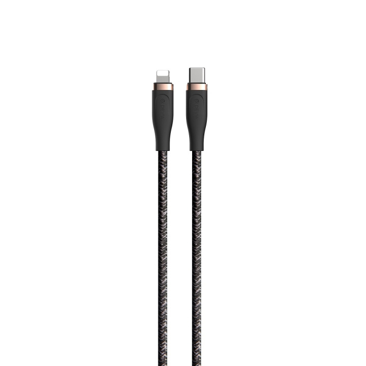 Devia kaapeli Star EC418 PD USB-C - Lightning 1,5 m 27W 3A musta ryhmässä ÄLYPUHELIMET JA TABLETIT / Laturit & Kaapelit / Kaapelit / Lightning kaapelit @ TP E-commerce Nordic AB (C78671)