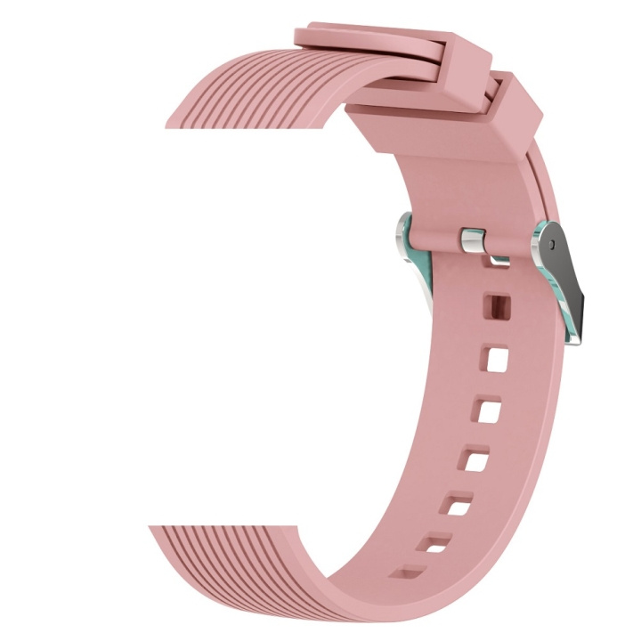 Devia deluxe Sport -ranneke Samsung Watch 1/2/3 46mm (22mm) vaaleanpunainen ryhmässä URHEILU, VAPAA-AIKA JA HARRASTUS / Urheilu- ja sykekellot / Tarvikkeet @ TP E-commerce Nordic AB (C78685)