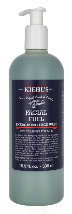Kiehl\'s Men Facial Fuel Energizing Face Wash 500 ml ryhmässä KAUNEUS JA TERVEYS / Ihonhoito / Kasvot / Puhdistus @ TP E-commerce Nordic AB (C78834)