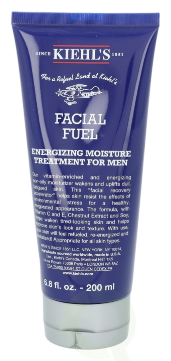 Kiehl\'s Men Facial Fuel Moisture Treatment 200 ml ryhmässä KAUNEUS JA TERVEYS / Ihonhoito / Kasvot / Päivävoide @ TP E-commerce Nordic AB (C79114)