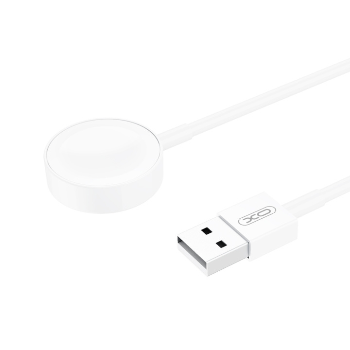 Xo langaton induktiivinen laturi CX012 valkoinen Apple Watchille ryhmässä ÄLYPUHELIMET JA TABLETIT / Urheilu, koti ja vapaa-aika / Apple Watch & tarvikkeet / Tarvikkeet @ TP E-commerce Nordic AB (C79205)