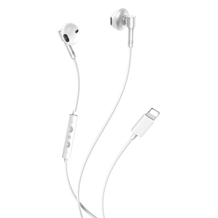 Xo langalliset kuulokkeet EP61 Lightning Bluetooth hopea ryhmässä KODINELEKTRONIIKKA / Ääni & Kuva / Kuulokkeet & Tarvikkeet / Kuulokkeet @ TP E-commerce Nordic AB (C79259)