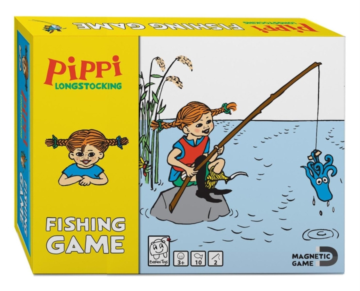 Barbo Toys Pippi Fiskespel ryhmässä LELUT, TUOTTEET LAPSILLE JA VAUVOILLE / Peli / Lasten pelit @ TP E-commerce Nordic AB (C79745)