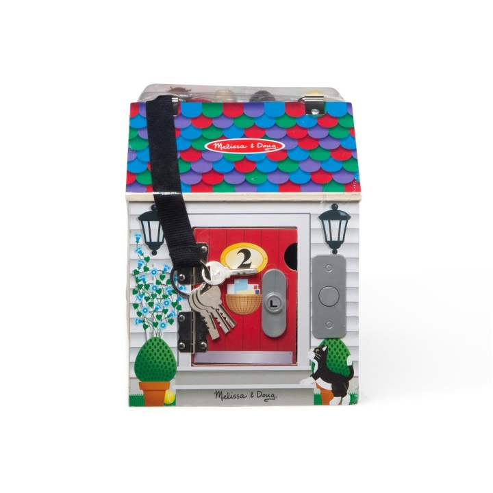 Melissa & Doug Puinen ovikello talo ryhmässä LELUT, TUOTTEET LAPSILLE JA VAUVOILLE / Leikkikalut, Askartelu &Pelit / Nuket & Tarvikkeet @ TP E-commerce Nordic AB (C79794)