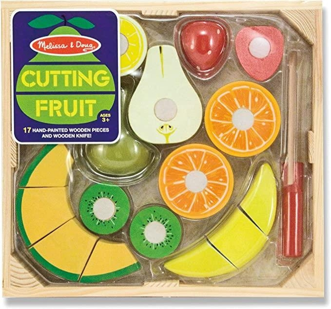 Melissa & Doug Ruoka leikkiä puinen leikkaus hedelmät ryhmässä LELUT, TUOTTEET LAPSILLE JA VAUVOILLE / Leikkikalut, Askartelu &Pelit / Pieni koti ja roolileikki @ TP E-commerce Nordic AB (C79800)