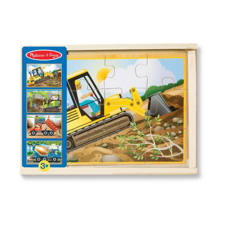 Melissa & Doug Puiset palapelit laatikossa Rakentaminen ryhmässä LELUT, TUOTTEET LAPSILLE JA VAUVOILLE / Leikkikalut, Askartelu &Pelit / Lasten palapeli @ TP E-commerce Nordic AB (C79817)