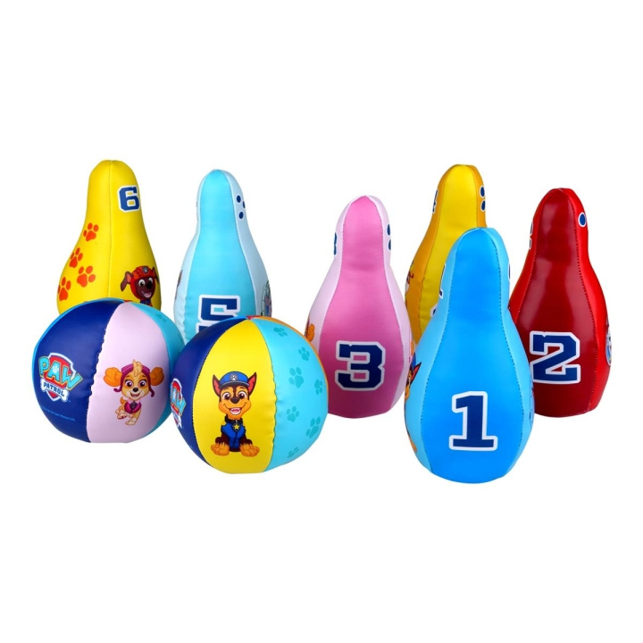 Barbo Toys Paw Patrol pehmeä keilailusetti ryhmässä LELUT, TUOTTEET LAPSILLE JA VAUVOILLE / Peli / Lasten pelit @ TP E-commerce Nordic AB (C79820)