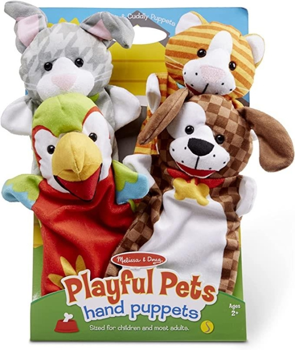 Melissa & Doug Käsinuket Leikkisät lemmikit ryhmässä LELUT, TUOTTEET LAPSILLE JA VAUVOILLE / Lelut vauvoille (0-3v) / Pehmolelut @ TP E-commerce Nordic AB (C79829)