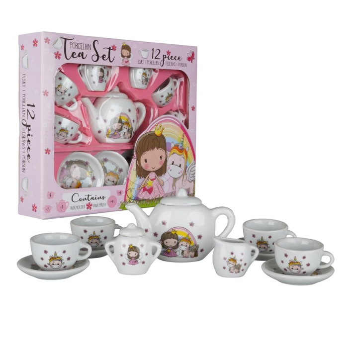 Barbo Toys Barbo Classic Posliini teesetti 12 kpl Vaaleanpunainen ryhmässä LELUT, TUOTTEET LAPSILLE JA VAUVOILLE / Leikkikalut, Askartelu &Pelit / Pieni koti ja roolileikki @ TP E-commerce Nordic AB (C79841)