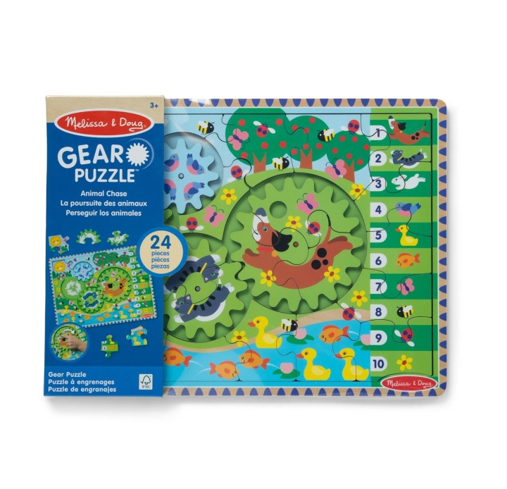 Melissa & Doug Puinen vaihde palapeli Eläinten takaa-ajo I-Spy ryhmässä LELUT, TUOTTEET LAPSILLE JA VAUVOILLE / Leikkikalut, Askartelu &Pelit / Lasten palapeli @ TP E-commerce Nordic AB (C79854)
