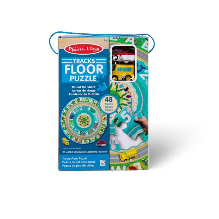 Melissa & Doug Lattiapalapeli & leikkisetti Round the Shore ryhmässä LELUT, TUOTTEET LAPSILLE JA VAUVOILLE / Leikkikalut, Askartelu &Pelit / Lasten palapeli @ TP E-commerce Nordic AB (C79855)