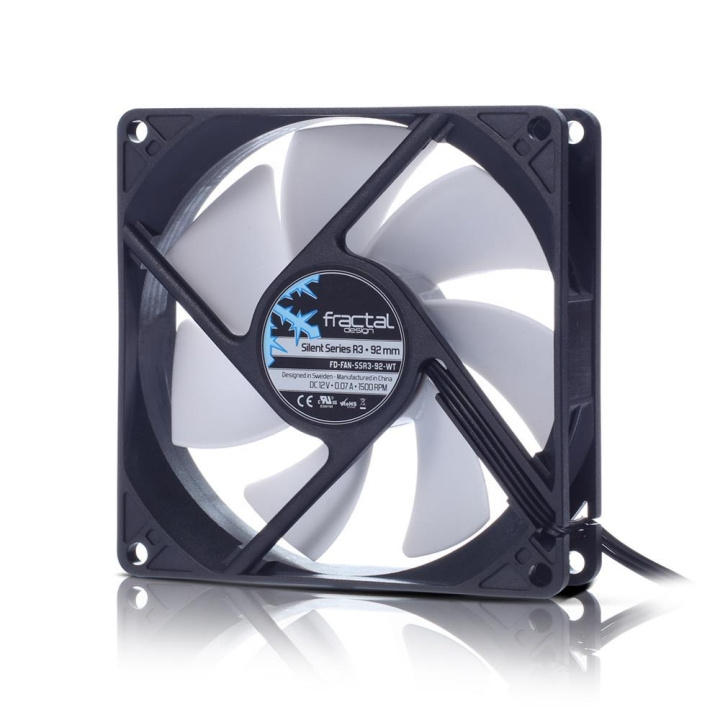 Fractal Design 92mm Silent Series R3 ryhmässä TIETOKOONET & TARVIKKEET / Tietokoneen komponentit / Prosessori @ TP E-commerce Nordic AB (C79863)