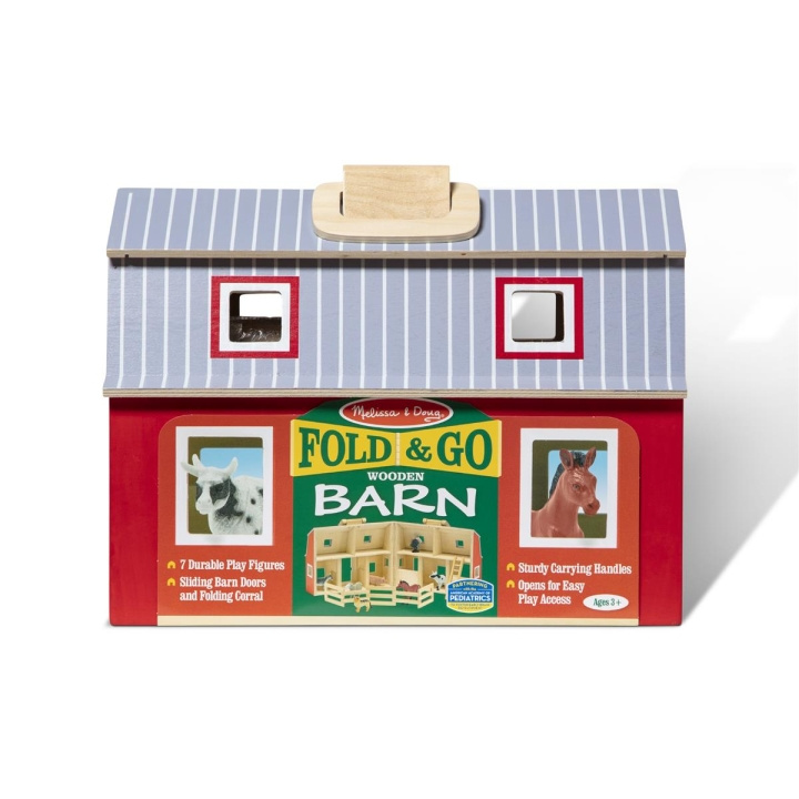 Melissa & Doug Puinen Fold & Go lato ryhmässä LELUT, TUOTTEET LAPSILLE JA VAUVOILLE / Lelut vauvoille (0-3v) / Toiminnalliset lelut @ TP E-commerce Nordic AB (C79980)