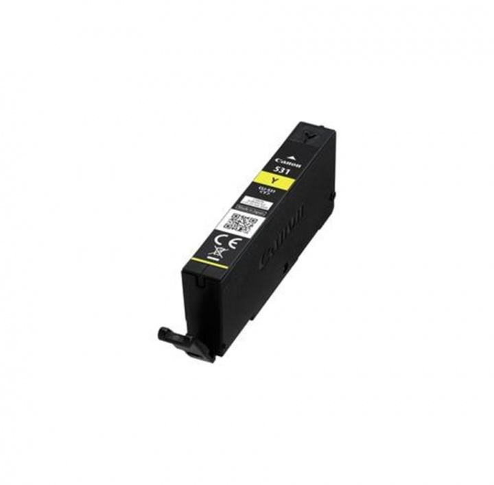 Canon CLI-531Y -mustekasetti, keltainen ryhmässä TIETOKOONET & TARVIKKEET / Tulostimet & Tarvikkeet / Musteet ja väriaineet / Mustepatruunat / Canon @ TP E-commerce Nordic AB (C80424)
