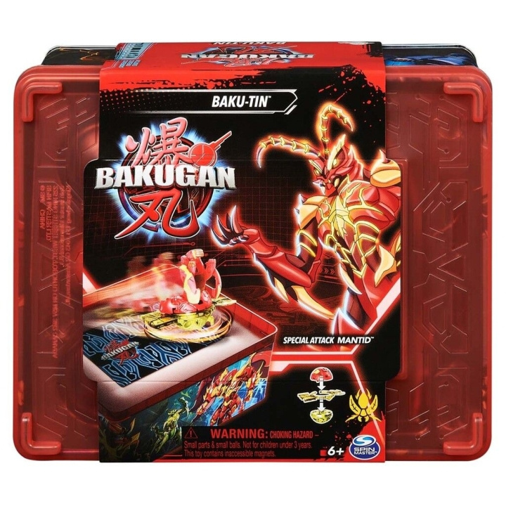 Bakugan Tinalaatikko 3.0 (6067046) ryhmässä LELUT, TUOTTEET LAPSILLE JA VAUVOILLE / Peli / Korttipeli @ TP E-commerce Nordic AB (C80697)