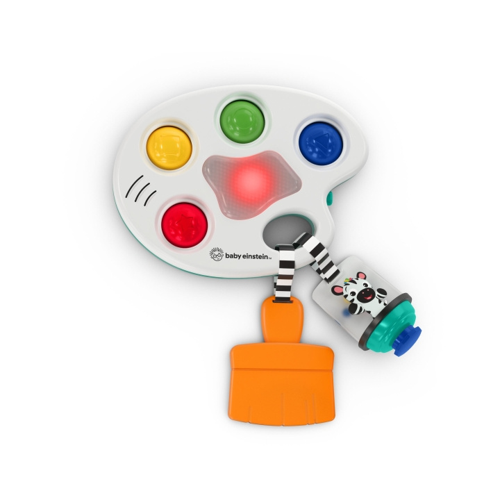 Baby Einstein Popper™Activity Paint -maalipaletin kuoppia - (BE-16710) ryhmässä LELUT, TUOTTEET LAPSILLE JA VAUVOILLE / Lelut vauvoille (0-3v) / Toiminnalliset lelut @ TP E-commerce Nordic AB (C80707)