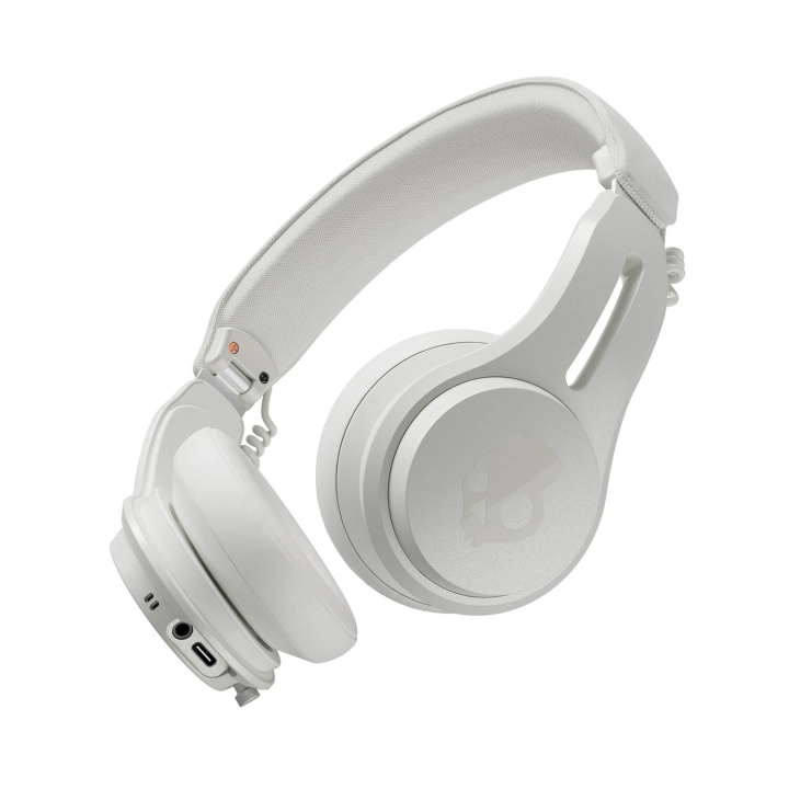 Skullcandy Headphone ICON ANC On-Ear Wireless Bone/Orange ryhmässä KODINELEKTRONIIKKA / Ääni & Kuva / Kuulokkeet & Tarvikkeet / Kuulokkeet @ TP E-commerce Nordic AB (C81314)