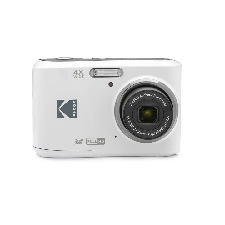 Kodak Digital Camera Pixpro FZ45 CMOS 4x 16MP White ryhmässä KODINELEKTRONIIKKA / Valokuvat & Videot / Kamerat @ TP E-commerce Nordic AB (C81366)