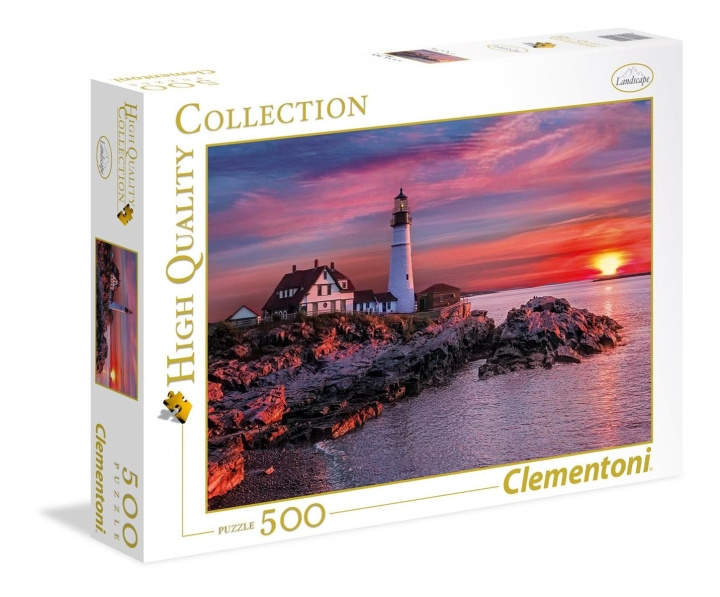 Clementoni 500 kpl High Quality Collection Portland Head Light ryhmässä LELUT, TUOTTEET LAPSILLE JA VAUVOILLE / Leikkikalut, Askartelu &Pelit / Lasten palapeli @ TP E-commerce Nordic AB (C81716)