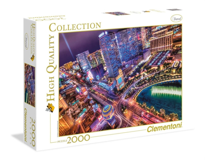 Clementoni 2000 kpl High Quality Collection LAS VEGAS ryhmässä URHEILU, VAPAA-AIKA JA HARRASTUS / Harrastus / Palapeli @ TP E-commerce Nordic AB (C81730)