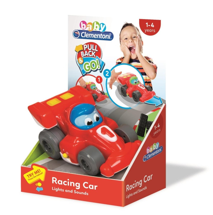 Clementoni Pullback Car Formula 1 ryhmässä LELUT, TUOTTEET LAPSILLE JA VAUVOILLE / Leikkikalut, Askartelu &Pelit / Leikkiautot @ TP E-commerce Nordic AB (C81745)