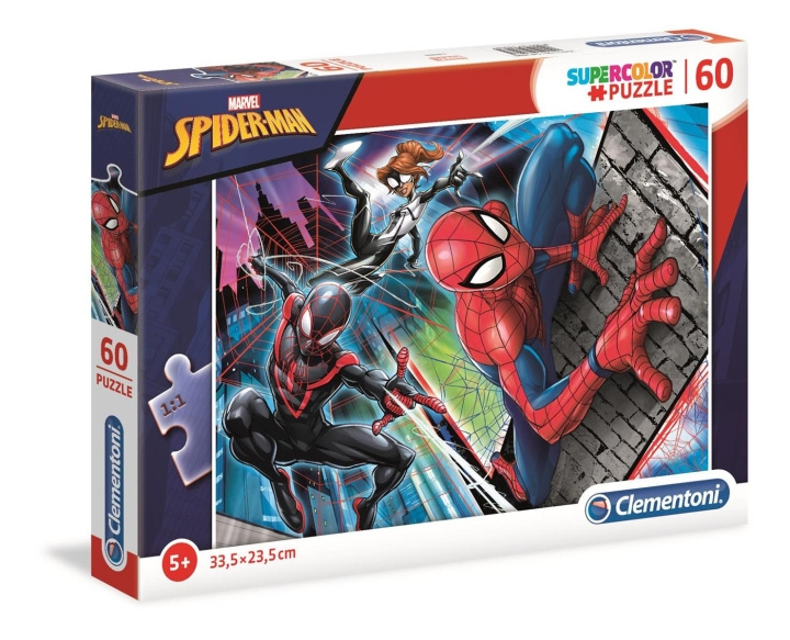 Clementoni 60 kpl Palapelit Lapset Spider-Man ryhmässä LELUT, TUOTTEET LAPSILLE JA VAUVOILLE / Leikkikalut, Askartelu &Pelit / Lasten palapeli @ TP E-commerce Nordic AB (C81789)