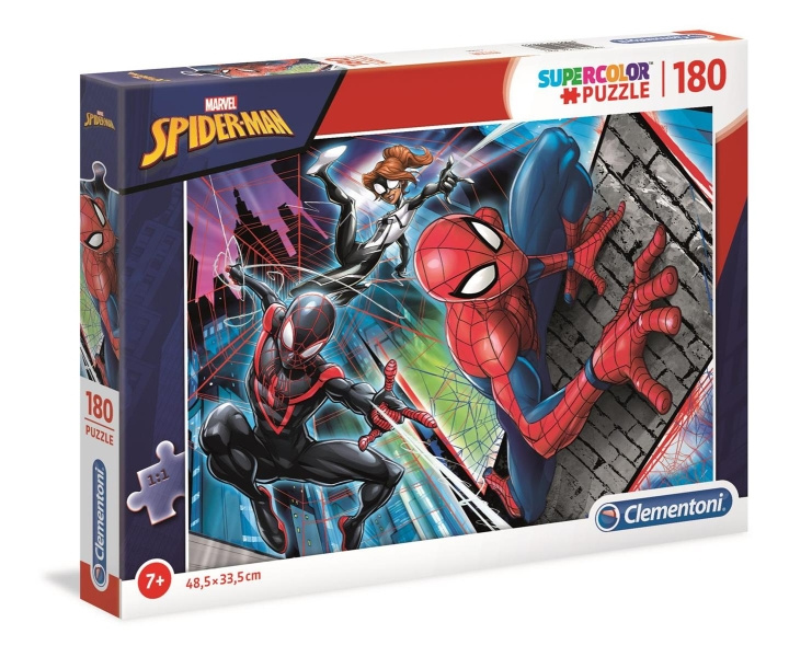 Clementoni 180 kpl Palapelit Lapset Spider-Man ryhmässä LELUT, TUOTTEET LAPSILLE JA VAUVOILLE / Leikkikalut, Askartelu &Pelit / Lasten palapeli @ TP E-commerce Nordic AB (C81792)