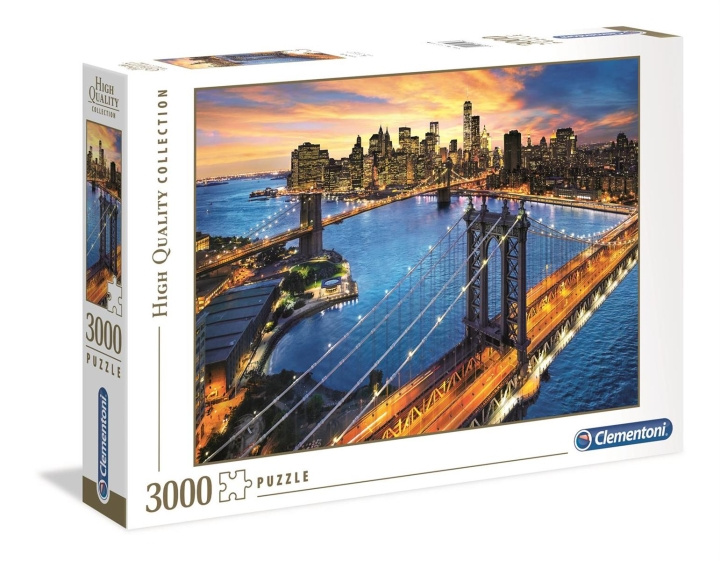 Clementoni 3000 kpl High Quality Collection New York ryhmässä URHEILU, VAPAA-AIKA JA HARRASTUS / Harrastus / Palapeli @ TP E-commerce Nordic AB (C81796)