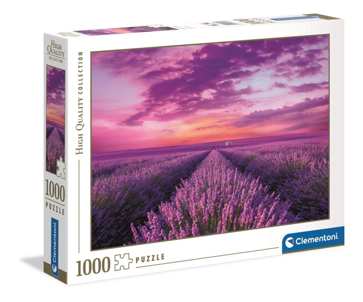 Clementoni 1000 kpl High Quality Collection Laventeli kenttä ryhmässä URHEILU, VAPAA-AIKA JA HARRASTUS / Harrastus / Palapeli @ TP E-commerce Nordic AB (C81824)