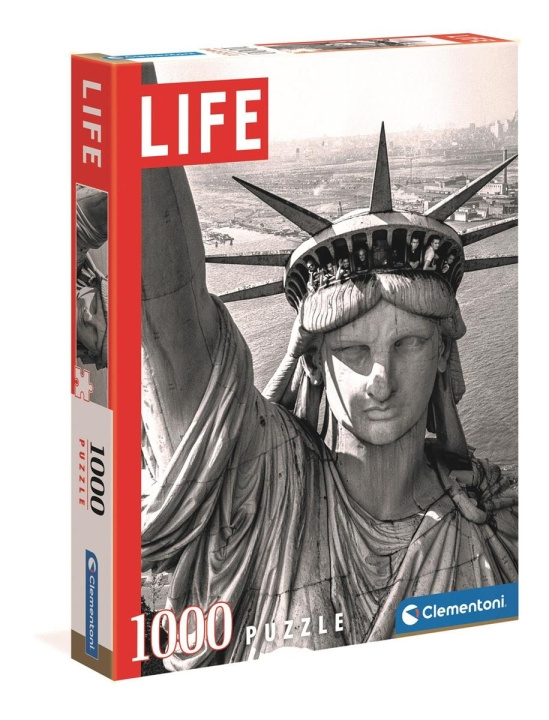 Clementoni 1000 kpl High Quality Collection LIFE - Vapaudenpatsas ryhmässä URHEILU, VAPAA-AIKA JA HARRASTUS / Harrastus / Palapeli @ TP E-commerce Nordic AB (C81840)