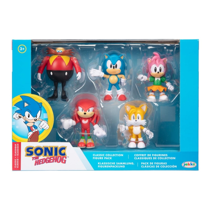 JAKKS Pacific Sonic the Hedgehog 2,5 tuuman hahmo 5-packissa ryhmässä LELUT, TUOTTEET LAPSILLE JA VAUVOILLE / Leikkikalut, Askartelu &Pelit / Figuurit, miniatyyrit ja tarvikkeet @ TP E-commerce Nordic AB (C81887)