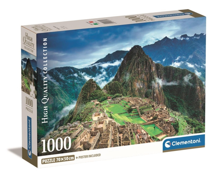 Clementoni 1000 kpl CB High Quality Collection Machu Picchu ryhmässä URHEILU, VAPAA-AIKA JA HARRASTUS / Harrastus / Palapeli @ TP E-commerce Nordic AB (C81952)
