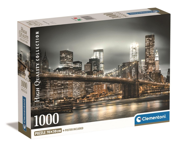 Clementoni 1000 kpl CB High Quality Collection New Yorkin taivaanranta ryhmässä URHEILU, VAPAA-AIKA JA HARRASTUS / Harrastus / Palapeli @ TP E-commerce Nordic AB (C81955)