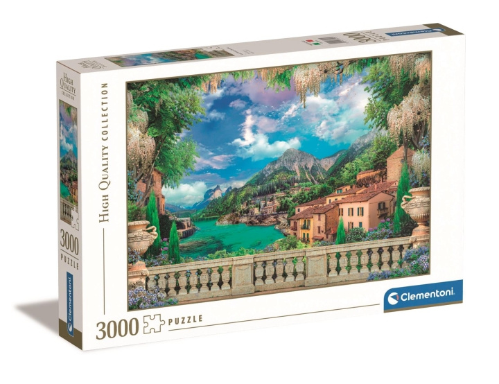 Clementoni 3000 kpl High Quality Collection Lush Terrace järvellä ryhmässä URHEILU, VAPAA-AIKA JA HARRASTUS / Harrastus / Palapeli @ TP E-commerce Nordic AB (C82013)
