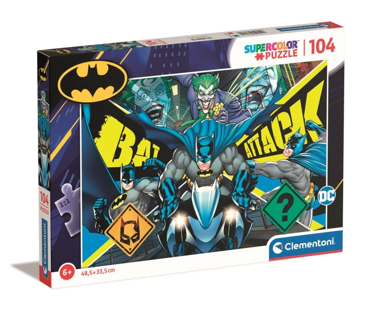 Clementoni 104 kpl Palapelit Lapset Batman ryhmässä LELUT, TUOTTEET LAPSILLE JA VAUVOILLE / Leikkikalut, Askartelu &Pelit / Lasten palapeli @ TP E-commerce Nordic AB (C82020)