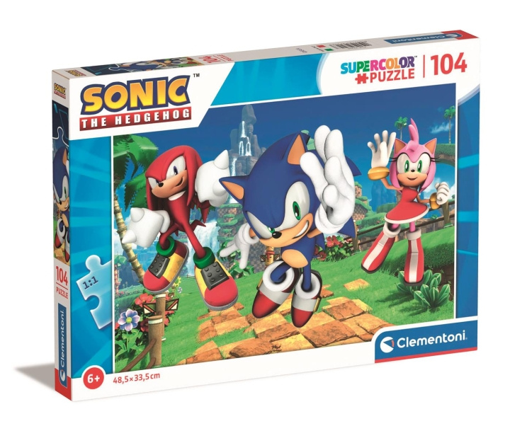 Clementoni 104 kpl palapelit Lapset Sonic ryhmässä LELUT, TUOTTEET LAPSILLE JA VAUVOILLE / Leikkikalut, Askartelu &Pelit / Lasten palapeli @ TP E-commerce Nordic AB (C82024)