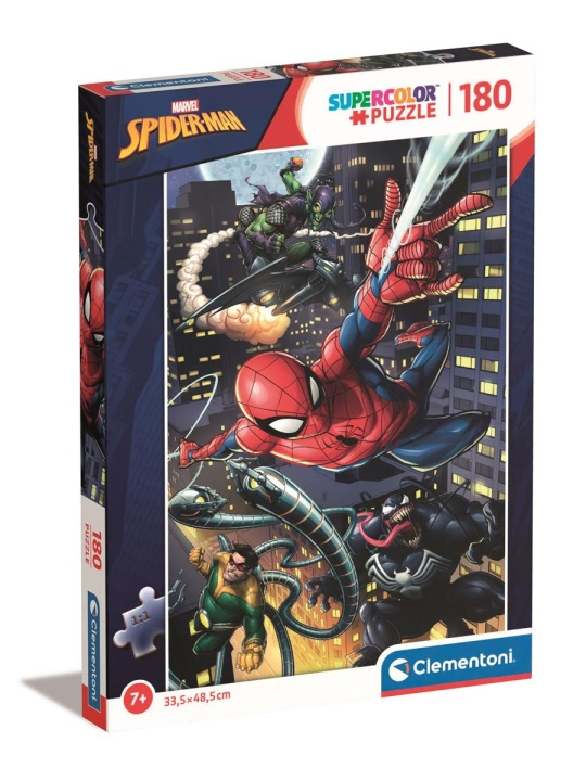 Clementoni 180 kpl Palapelit Lapset Spider-Man 2 ryhmässä LELUT, TUOTTEET LAPSILLE JA VAUVOILLE / Leikkikalut, Askartelu &Pelit / Lasten palapeli @ TP E-commerce Nordic AB (C82026)
