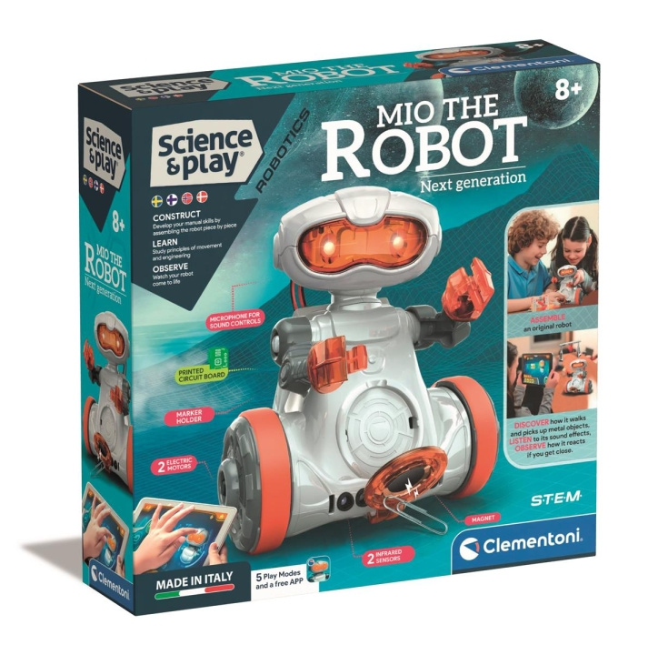 Clementoni My Robot Next generation (SE/NO/DK/FI) ryhmässä LELUT, TUOTTEET LAPSILLE JA VAUVOILLE / Leikkikalut, Askartelu &Pelit / Kokeilu ja tee-se-itse @ TP E-commerce Nordic AB (C82033)