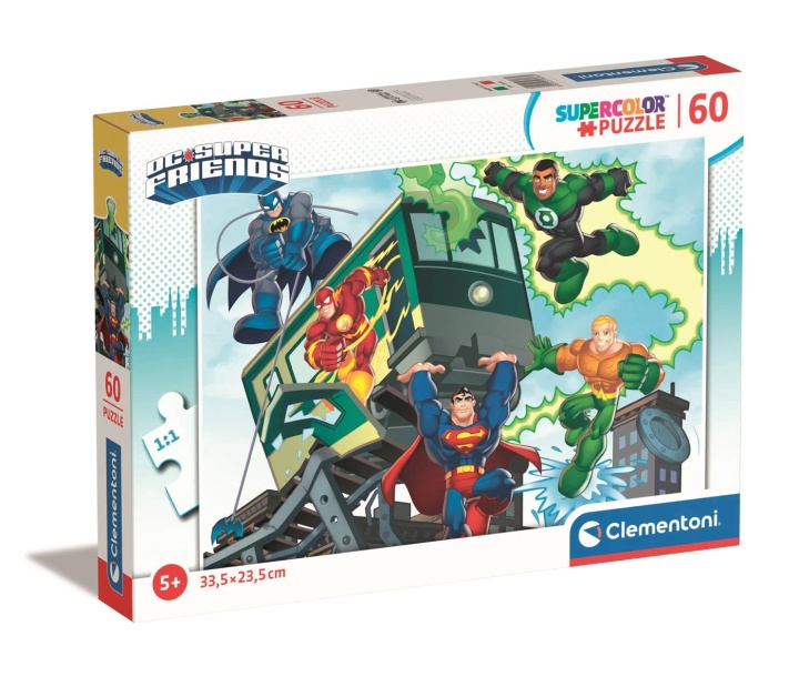 Clementoni 60 kpl palapelit Lapset DC Comics ryhmässä LELUT, TUOTTEET LAPSILLE JA VAUVOILLE / Leikkikalut, Askartelu &Pelit / Lasten palapeli @ TP E-commerce Nordic AB (C82061)