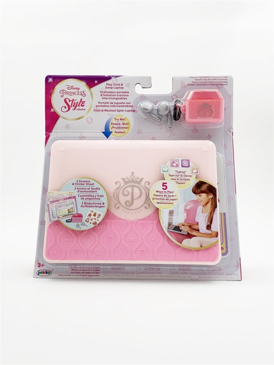 JAKKS Pacific Disney Princess Style Collection -leikkikannettava tietokone ryhmässä LELUT, TUOTTEET LAPSILLE JA VAUVOILLE / Leikkikalut, Askartelu &Pelit / Pieni koti ja roolileikki @ TP E-commerce Nordic AB (C82069)