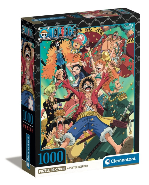 Clementoni 1000 kpl CB High Quality Collection One Piece 2 ryhmässä URHEILU, VAPAA-AIKA JA HARRASTUS / Harrastus / Palapeli @ TP E-commerce Nordic AB (C82100)