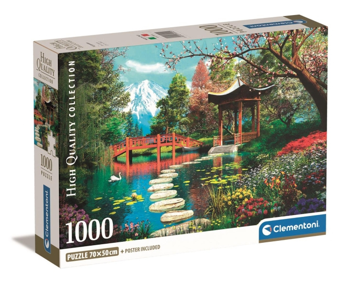 Clementoni 1000 kpl CB High Quality Collection Fuji Garden ryhmässä URHEILU, VAPAA-AIKA JA HARRASTUS / Harrastus / Palapeli @ TP E-commerce Nordic AB (C82106)