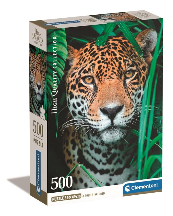 Clementoni 500 kpl CB High Quality Collection Jaguaari viidakossa ryhmässä LELUT, TUOTTEET LAPSILLE JA VAUVOILLE / Leikkikalut, Askartelu &Pelit / Lasten palapeli @ TP E-commerce Nordic AB (C82115)