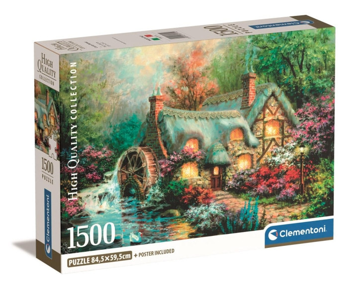Clementoni 1500 kpl CB High Quality Collection Country Retreat ryhmässä URHEILU, VAPAA-AIKA JA HARRASTUS / Harrastus / Palapeli @ TP E-commerce Nordic AB (C82128)